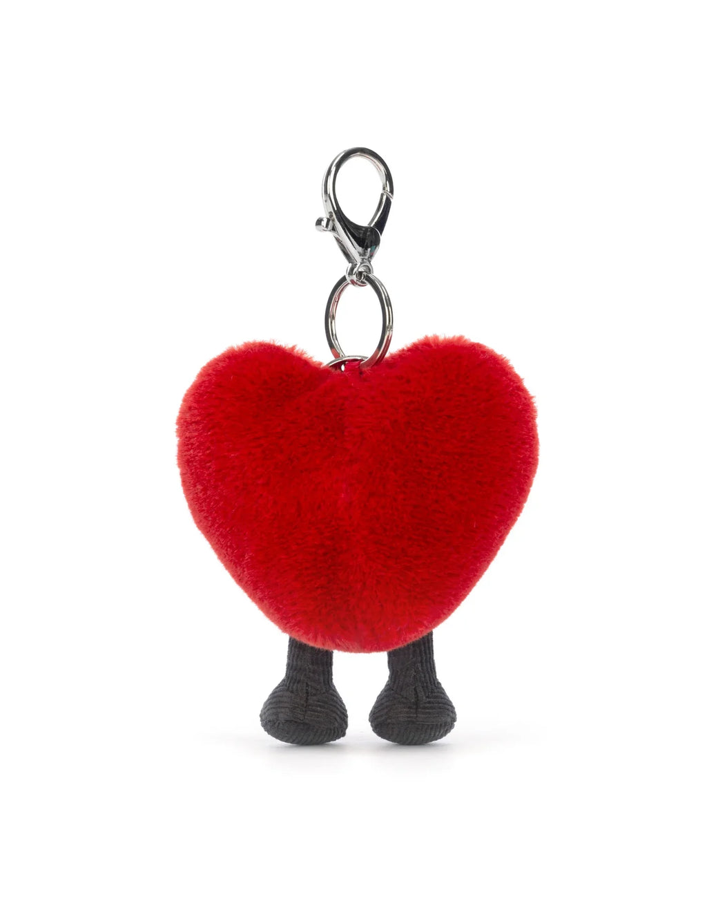 Amuseable Heart Bag Charm One Size Jellycat