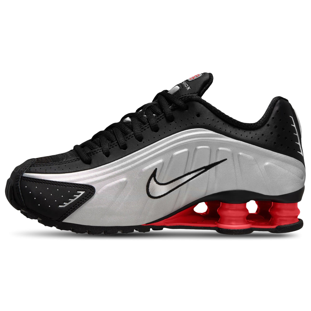 Nike Women's Shox R4 Black/Metallic Silver (2025)