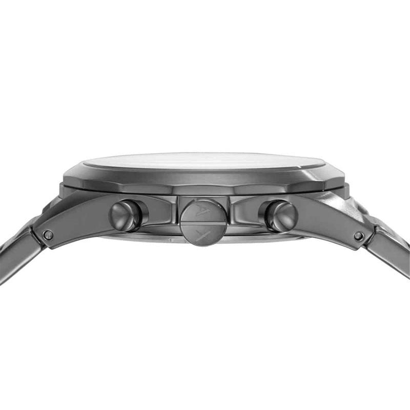 Armani Exchange Drexler AX2603 Herren-Chronograph – Graues Zifferblatt mit Edelstahlarmband
