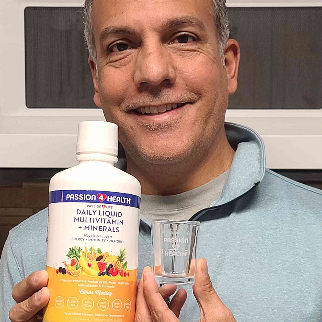 Daily Liquid Multivitamin Minerals Complete Wellness Supplement Formula