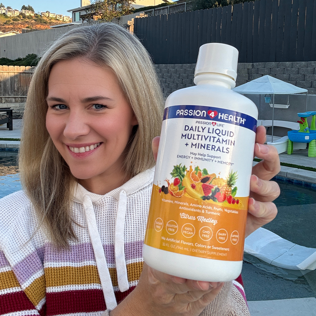 Daily Liquid Multivitamin Minerals Complete Wellness Supplement Formula