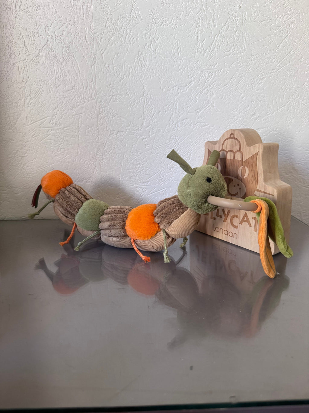 Jellycat Christopher Caterpillar Activity Toy