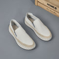Handmade Leather Fisherman Shoes for Men – Cowhide One-Foot Casual Wear