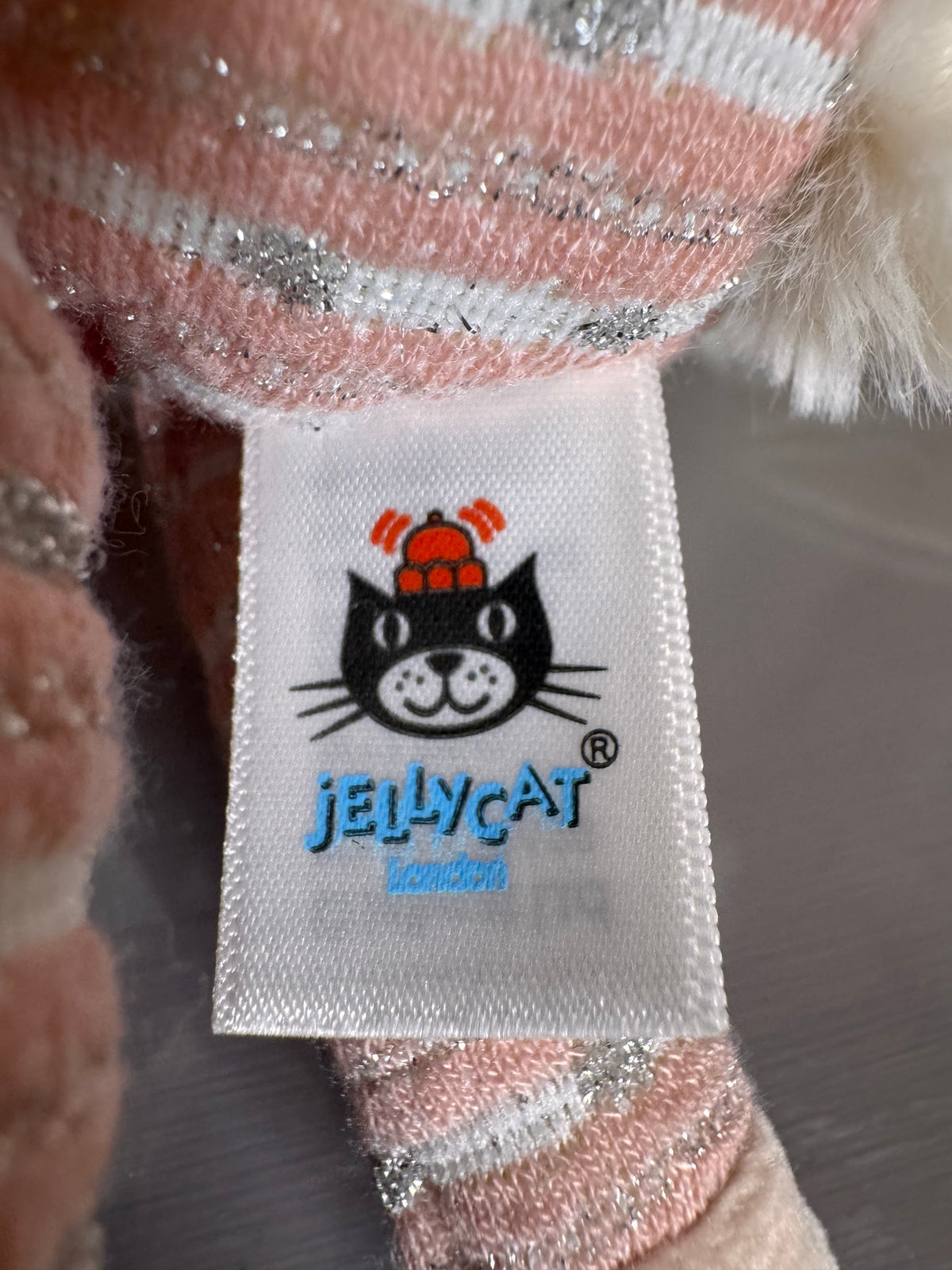 Jellycat Shimmer Stocking Bunny