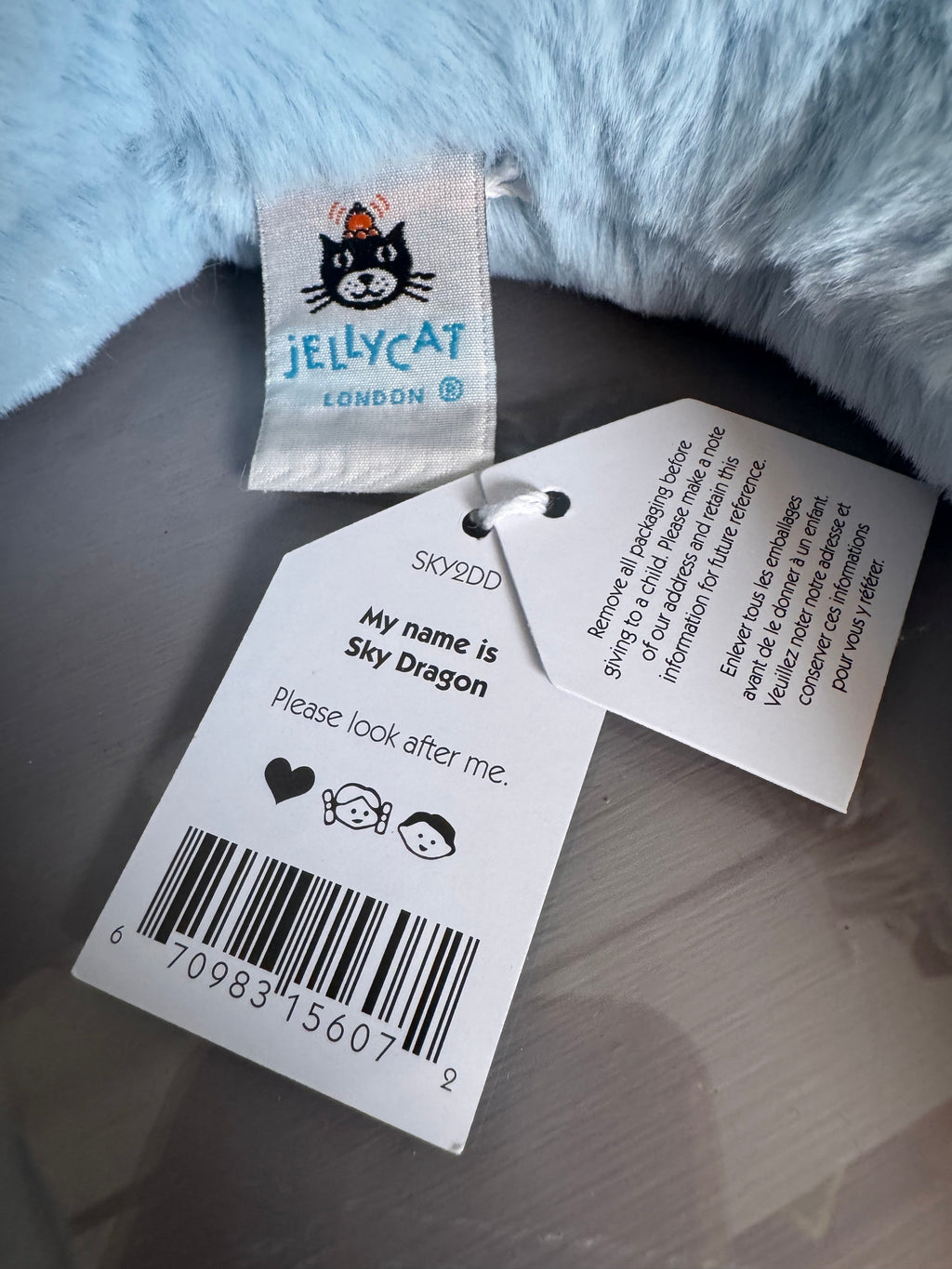 Jellycat Large Sky Dragon