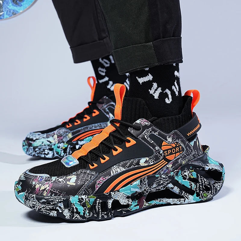 Men's High-Quality Lightweight Sneakers for Running and Daily Training