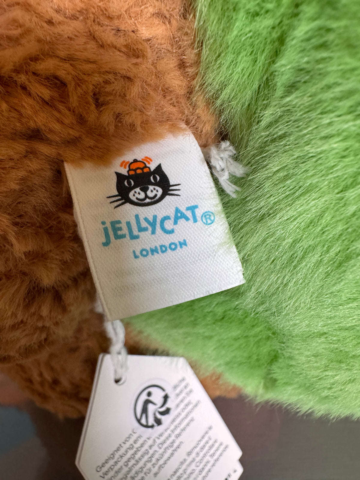 Jellycat Bartholomew Bear Daffodil Outfit