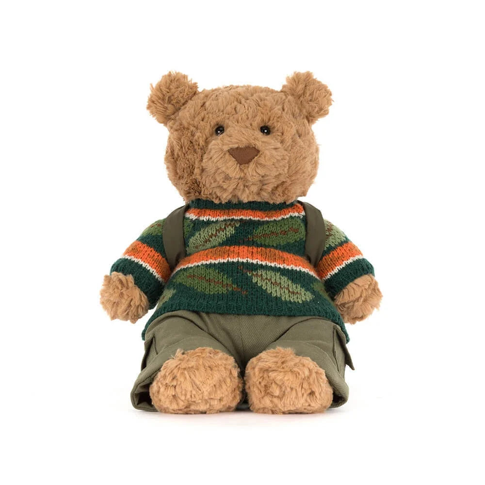 Jellycat Bartholomew Bear ‘Hiking’ (Outdoors) 26cm
