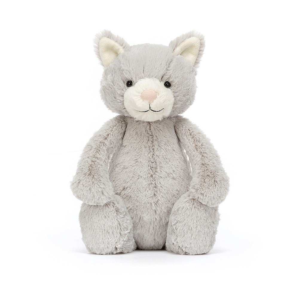 Bashful Grey Kitty Medium JELLYCAT