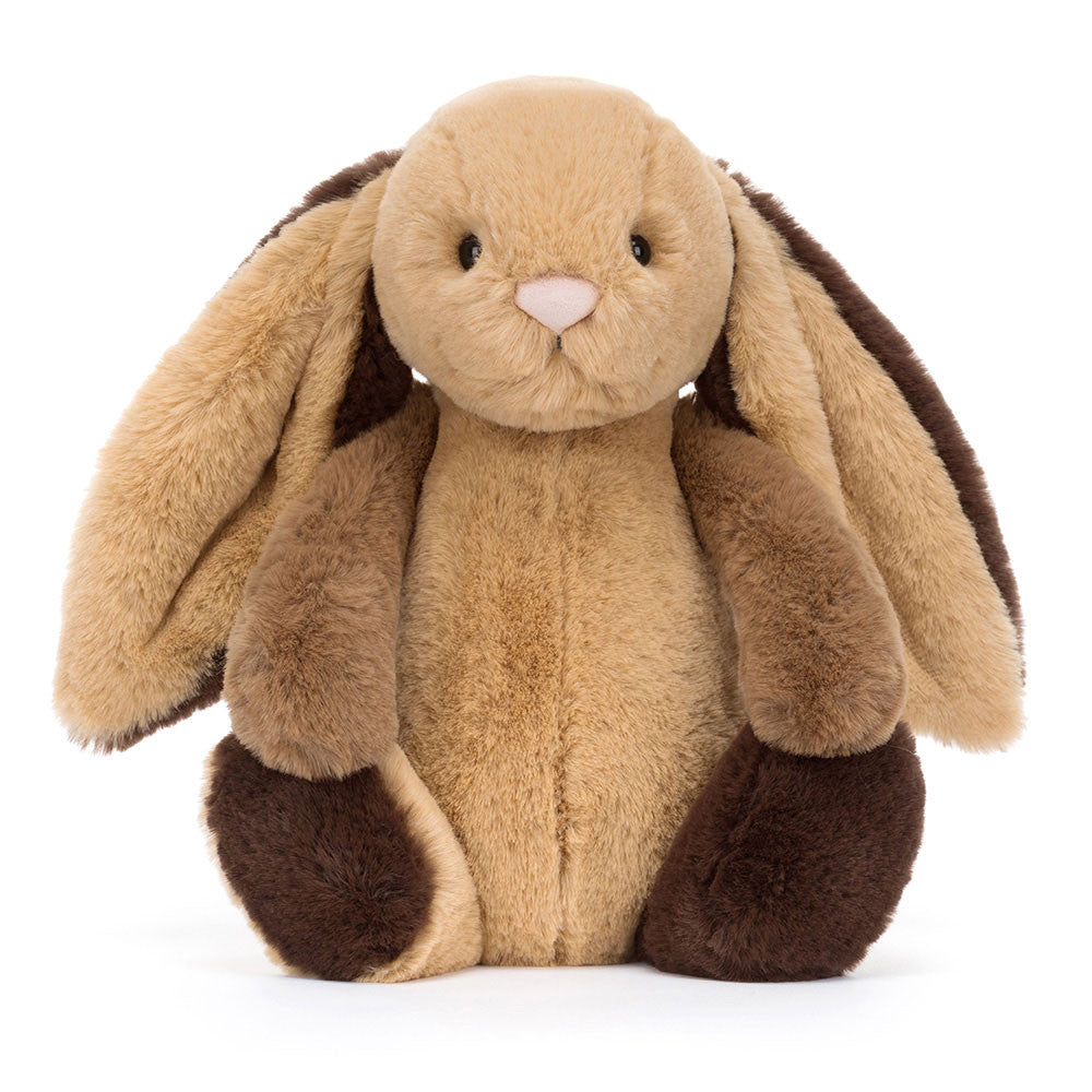 Jellycat Bashful Hase Patchwork Braun 31 cm