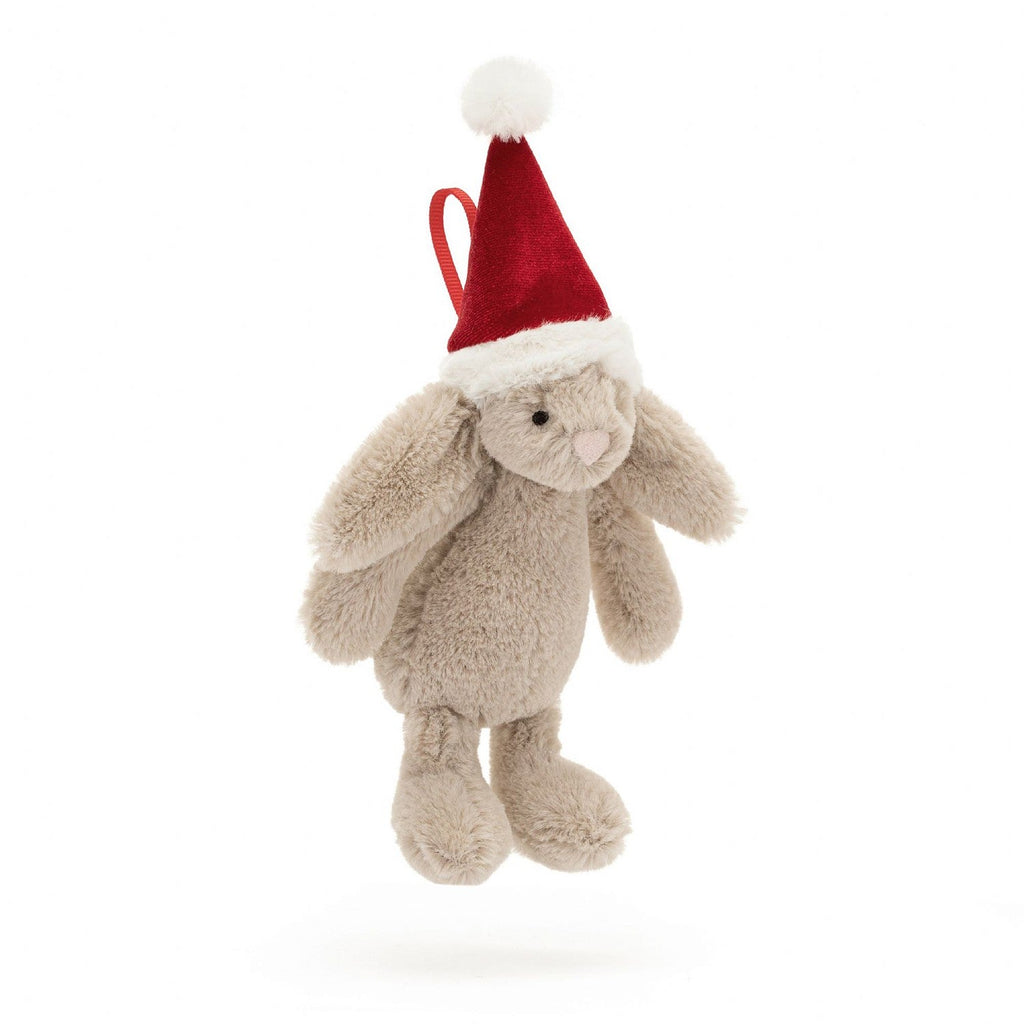 Bashful Christmas Bunny Decoration Tiny JELLYCAT