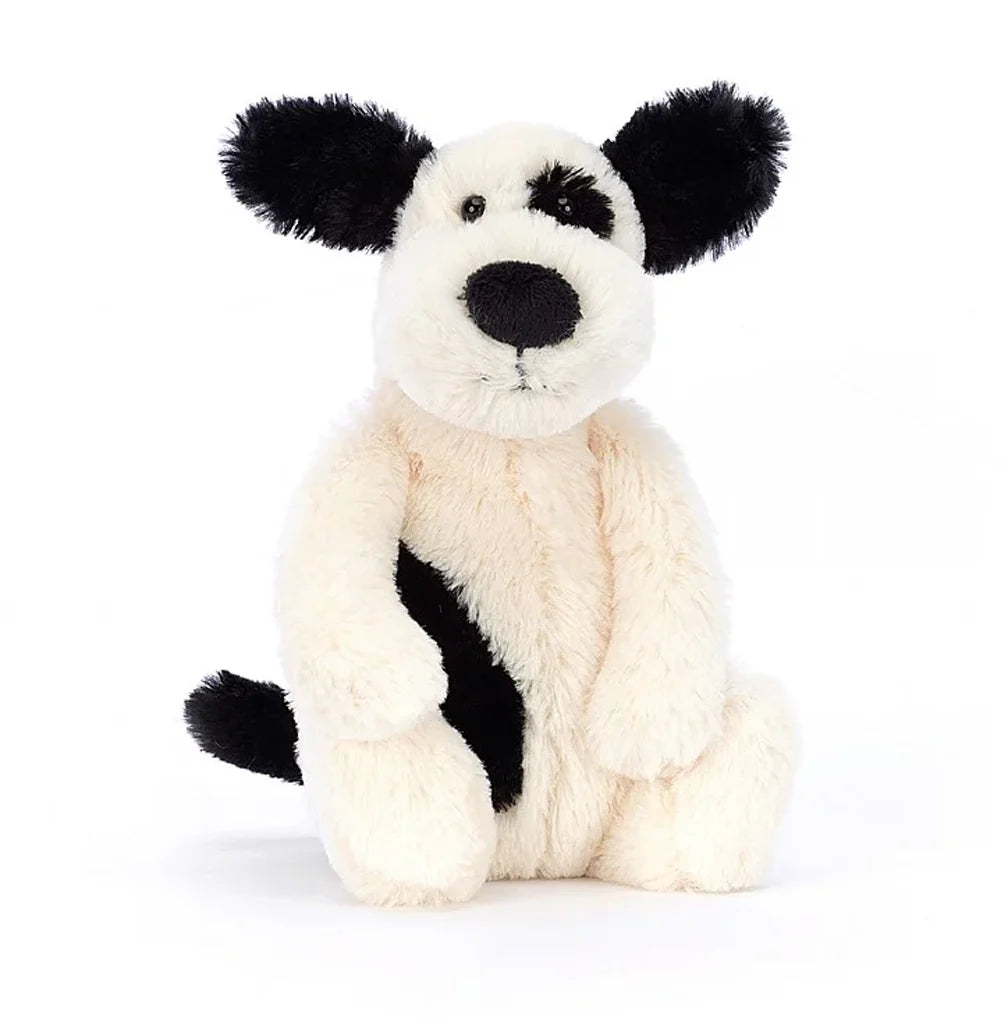 Bashful Black & Cream Puppy