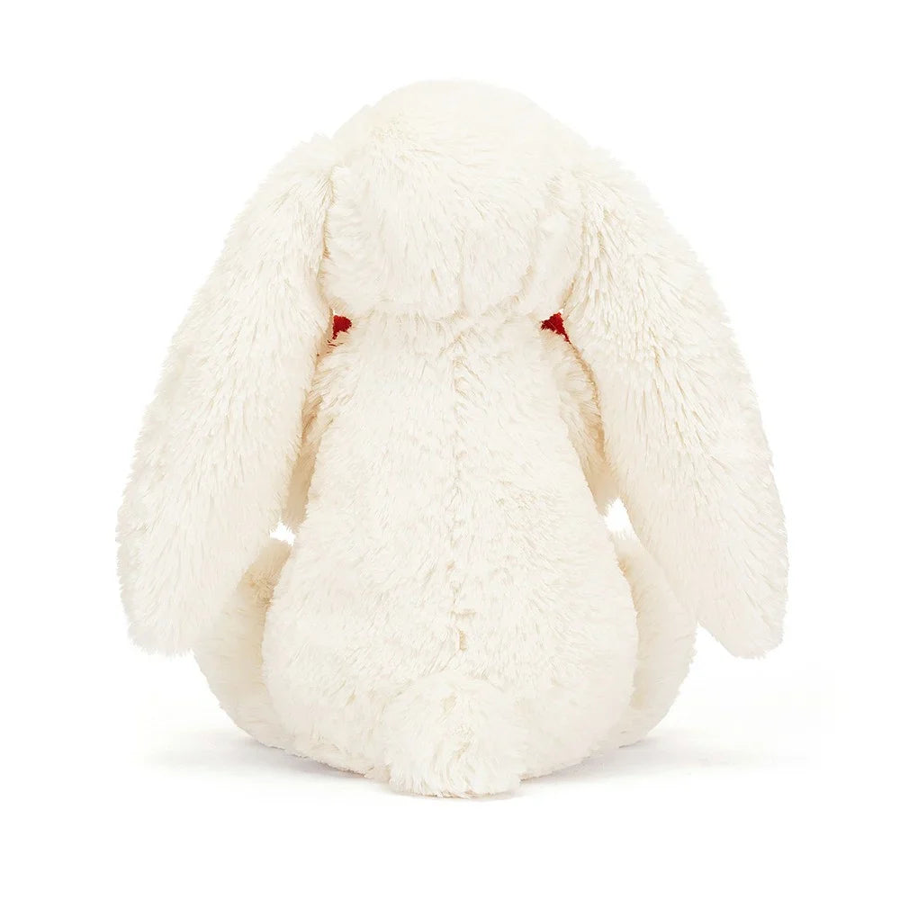 Bashful Red Love Heart Bunny Medium JELLYCAT