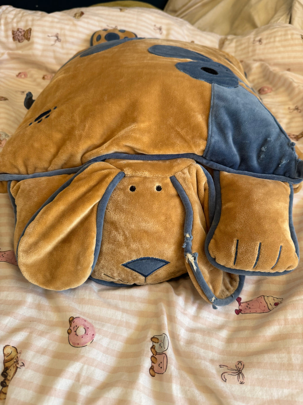 Jellycat Cushy Dog | Damage | HTF