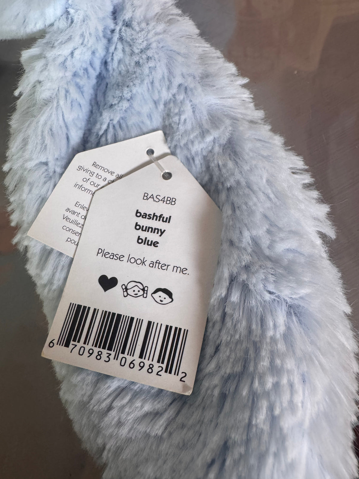 Jellycat Little Bashful Blue Bunny OG