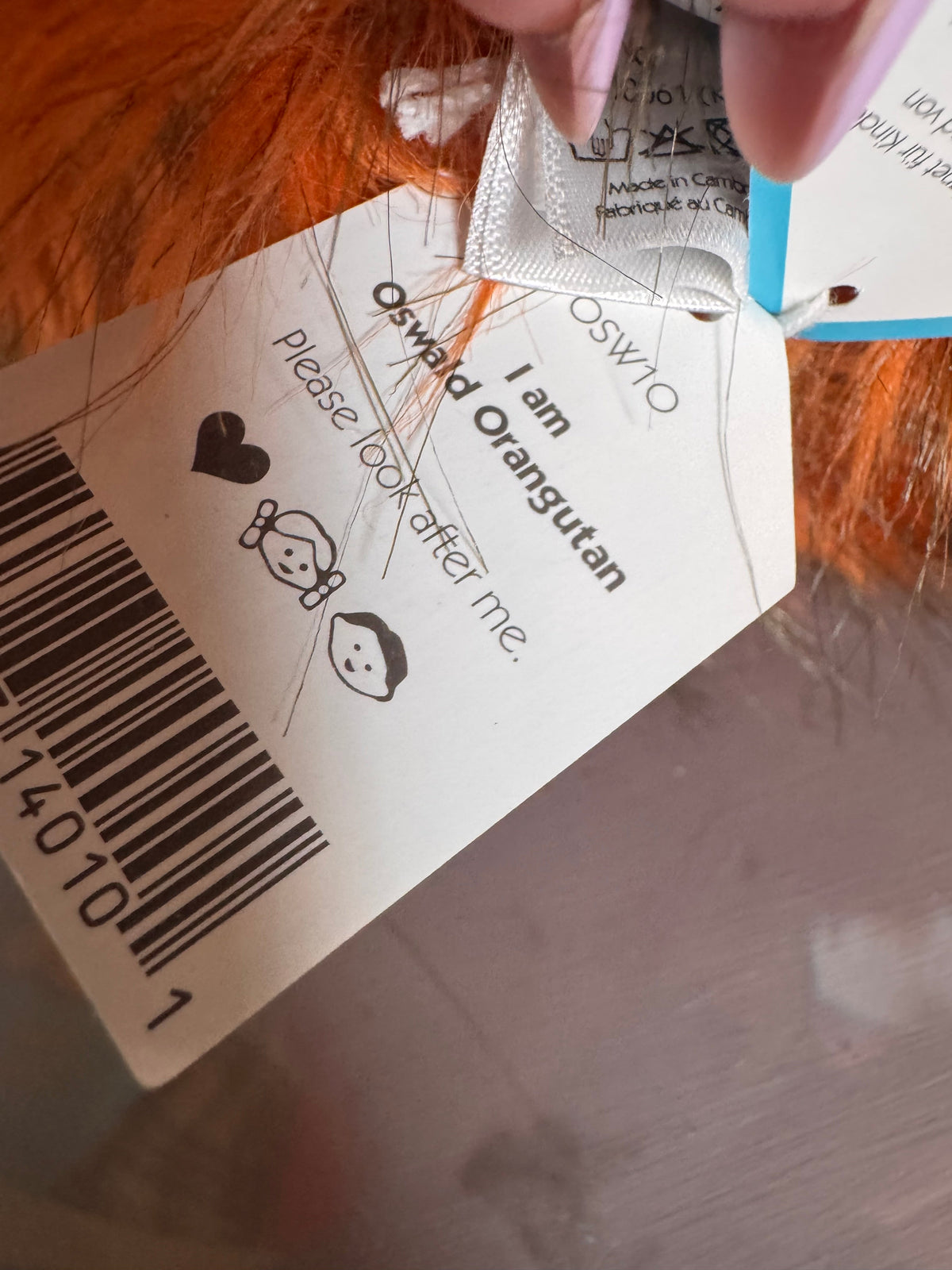Oswald Orangutan