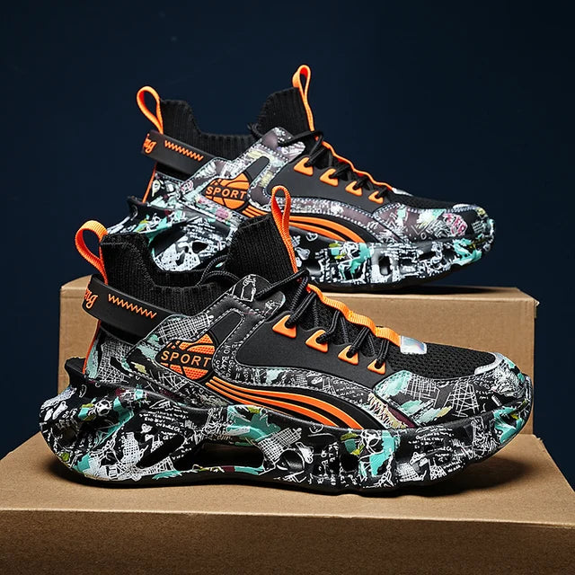 Men's High-Quality Lightweight Sneakers for Running and Daily Training