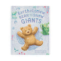 Jellycat Bartholomew Bear und das Buch „The Snow Giants“