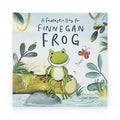 Jellycat Buch „A Fantastic Day For Finnegan Frog“, 26 cm