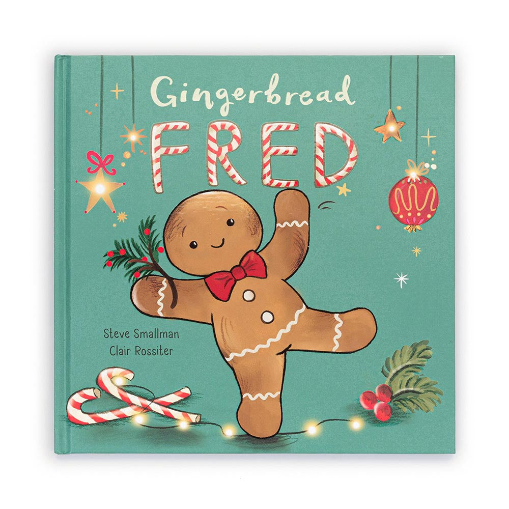 Jellycat Lebkuchenmann Fred Buch