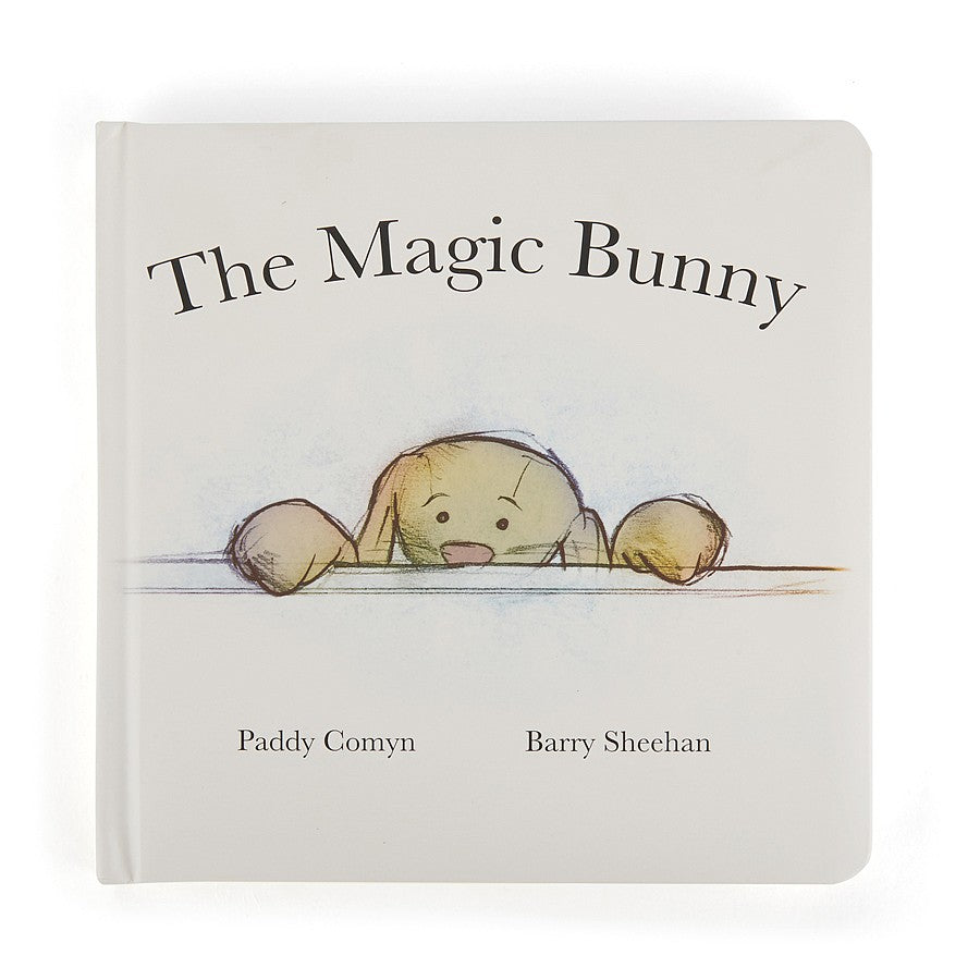 Jellycat Book The Magic Bunny (Bashful Beige or Cottontail Bunny) 19cm