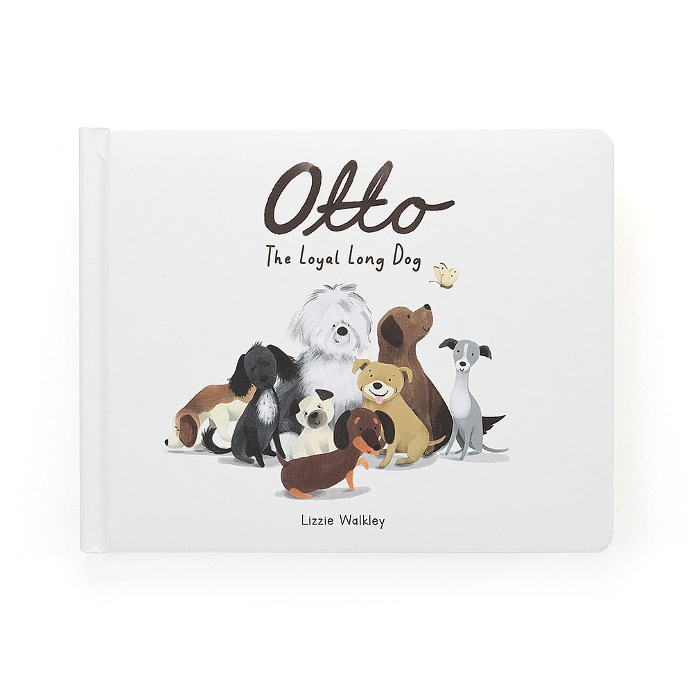Jellycat Book Otto The Loyal Long Dog 23cm