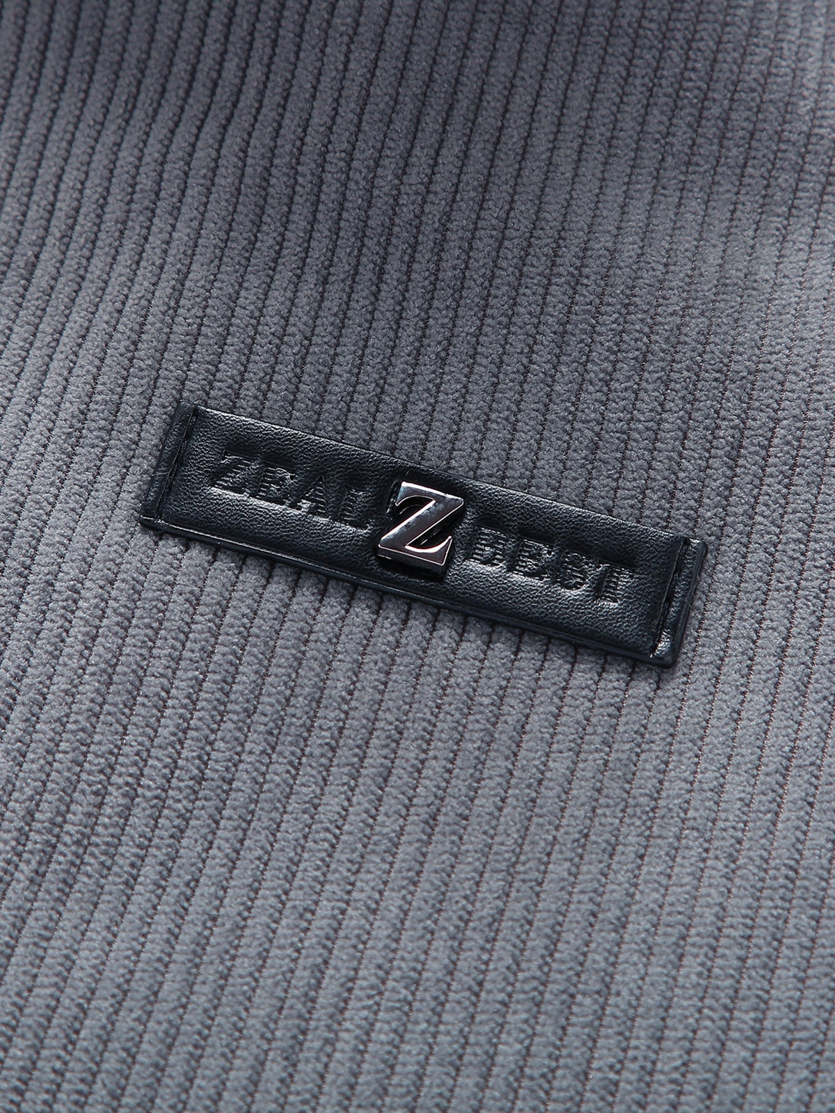 Teddy Lined Zip Up Corduroy Jacket
