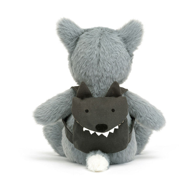 Backpack Wolf One Size JELLYCAT