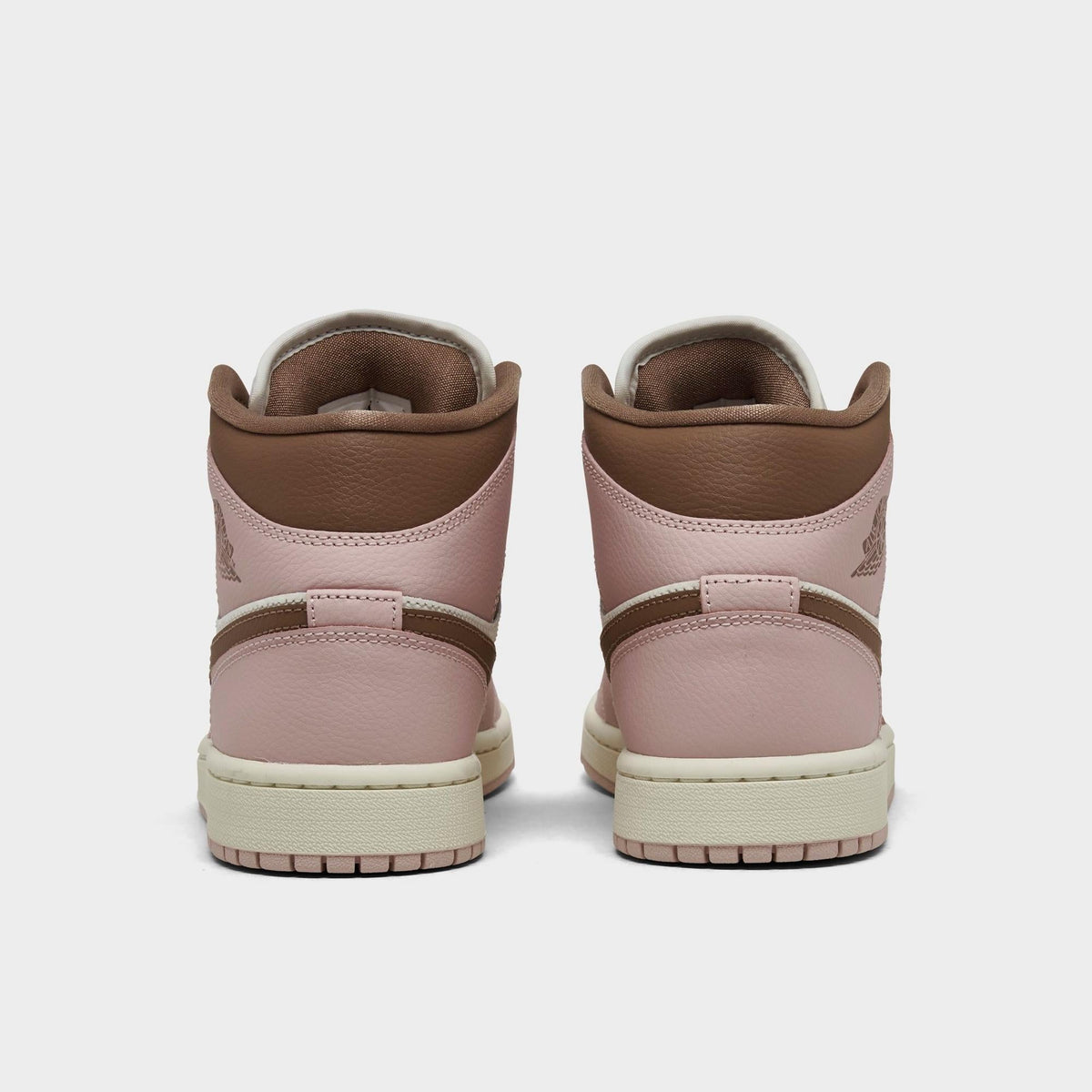 Air Jordan Womens Retro 1 Mid 'Pink Oxford Brown'