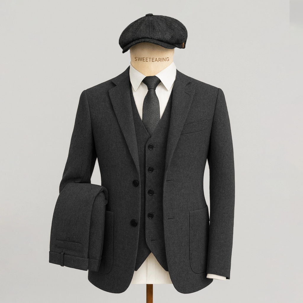 Peaky Blinders Suit - Thomas Shelby Tweed Suit | Vintage British Style