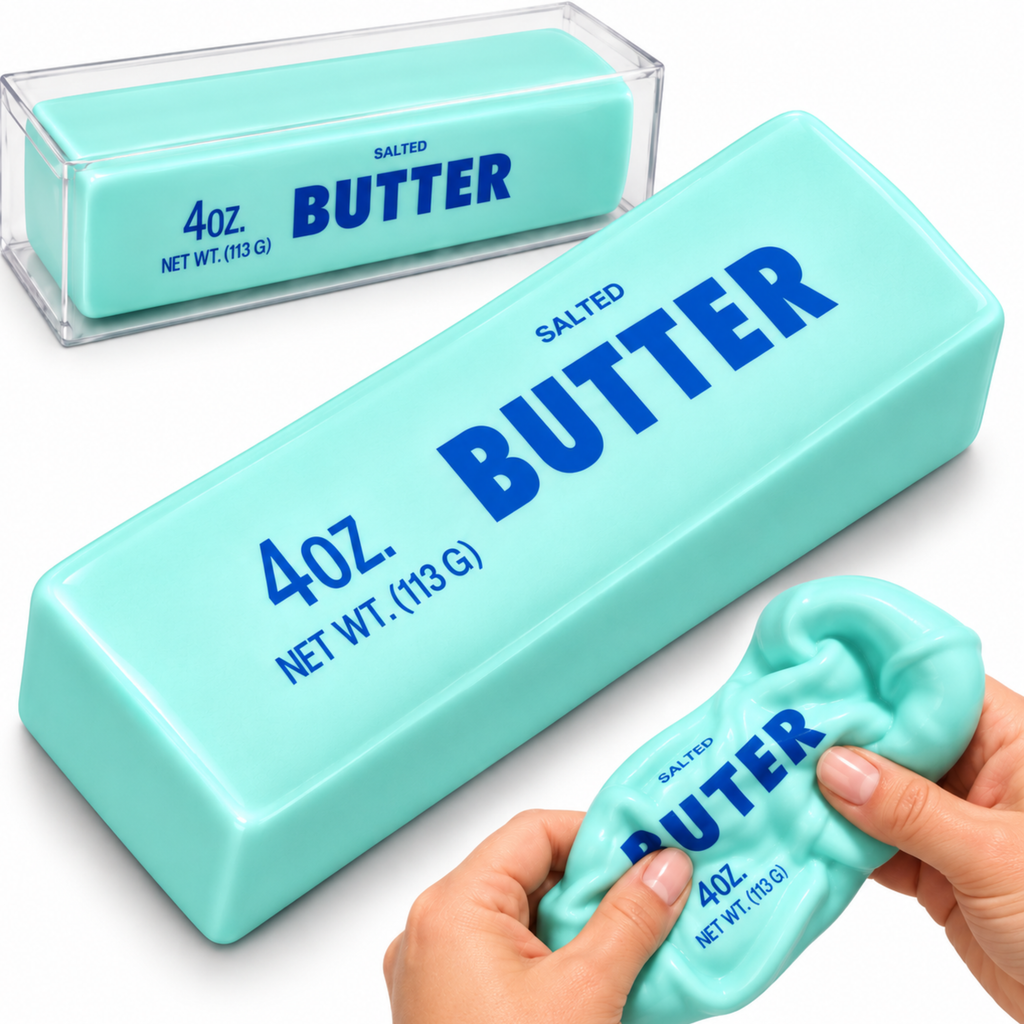 Crunchy Butter Squishy - Blue
