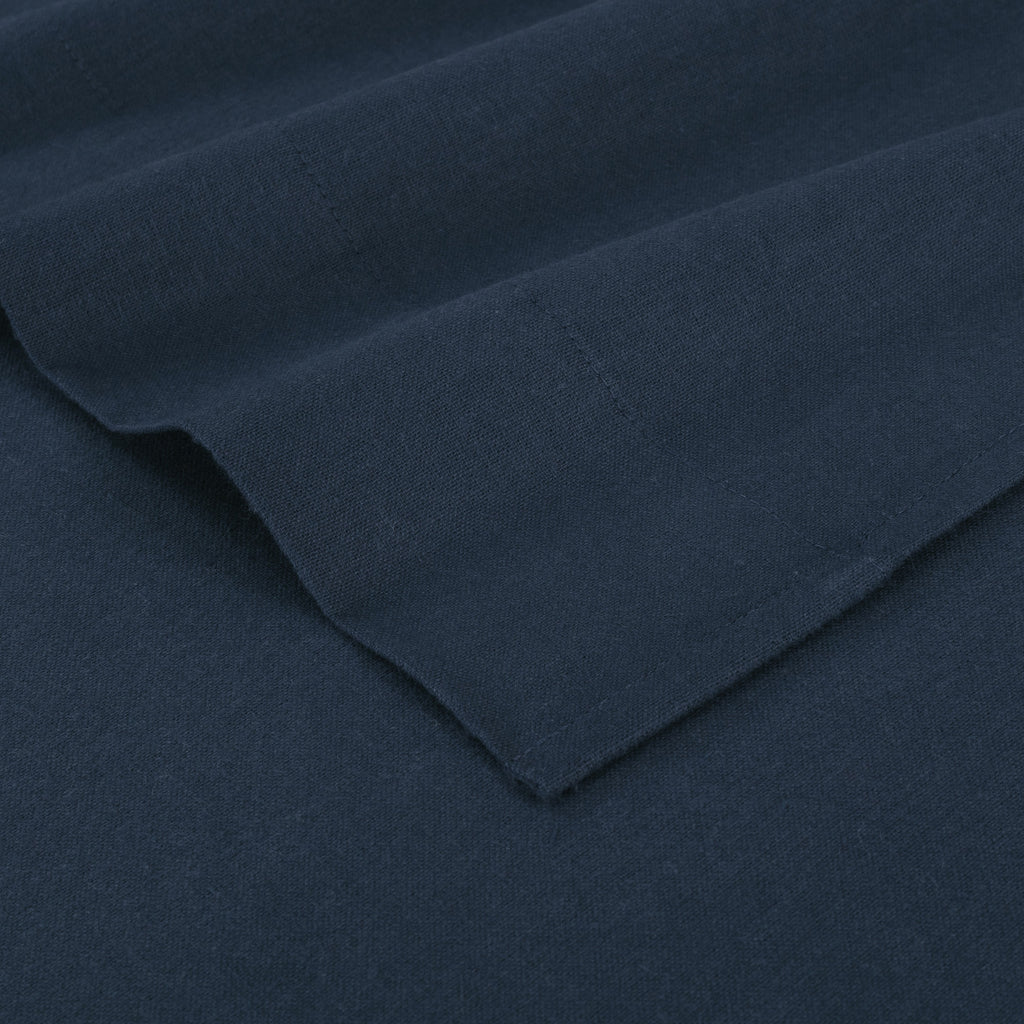 Kathy Ireland 100% Turkish Cotton Solid Flannel Sheet Set