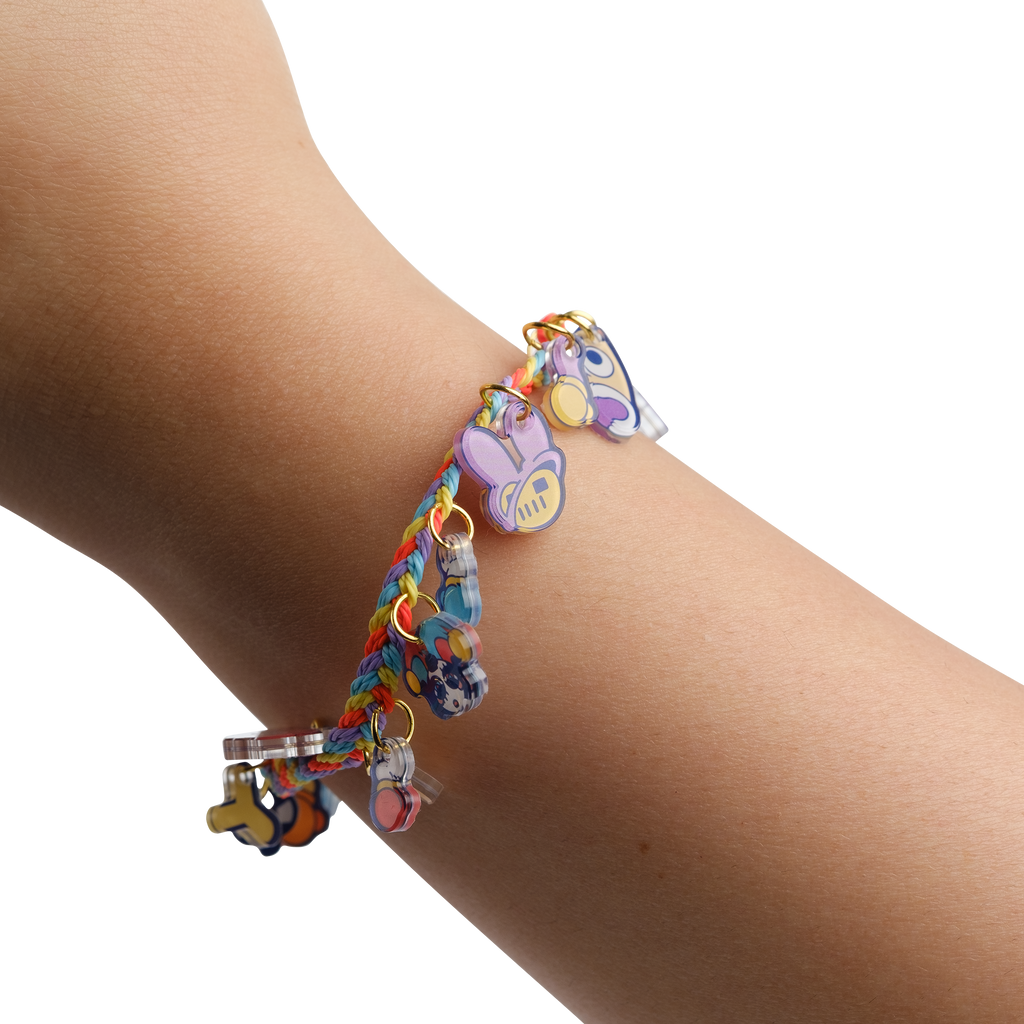 Mangled Charm Bracelet