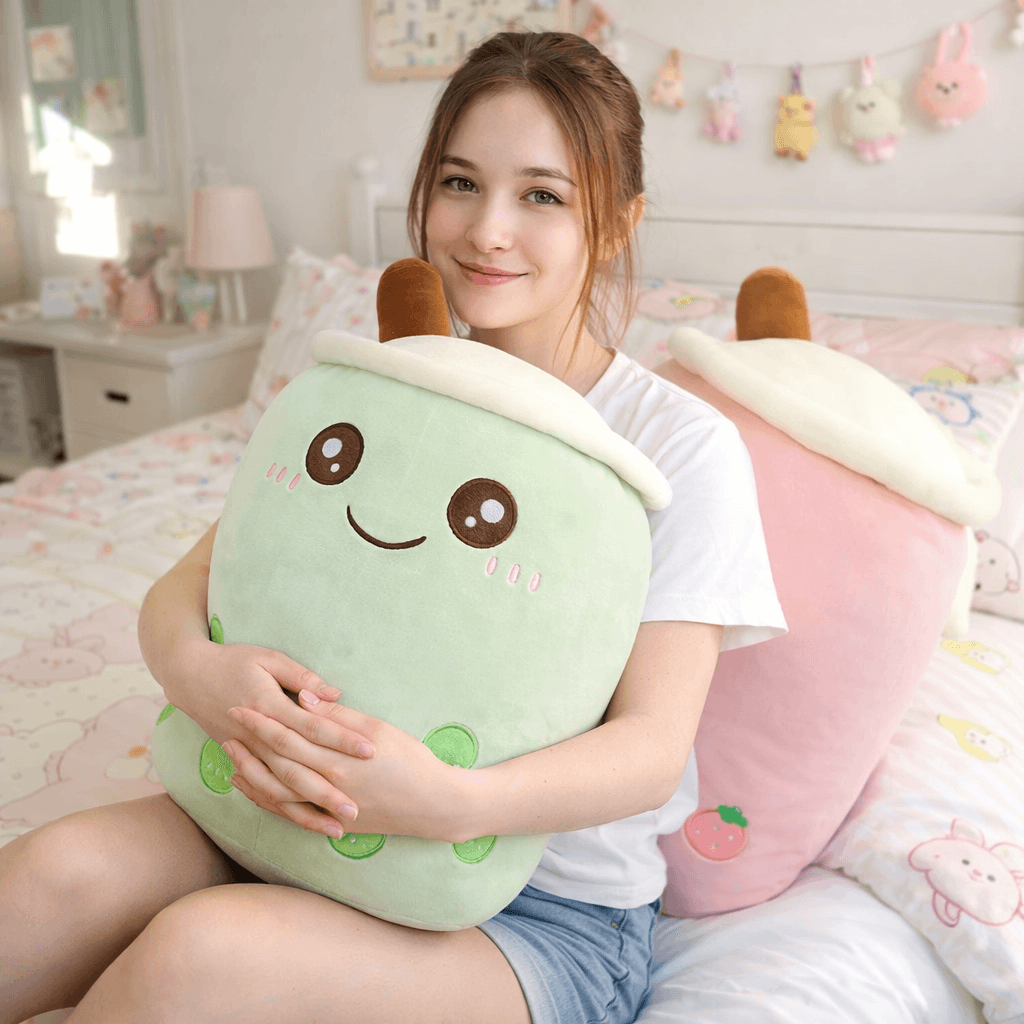 The Bubble Tea Family Fruit Plushies Collection