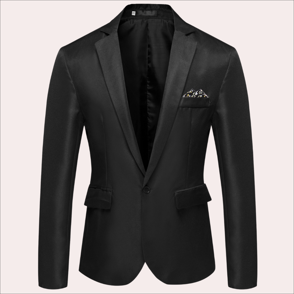Landon | Moderner einreihiger Slim-Fit-Blazer