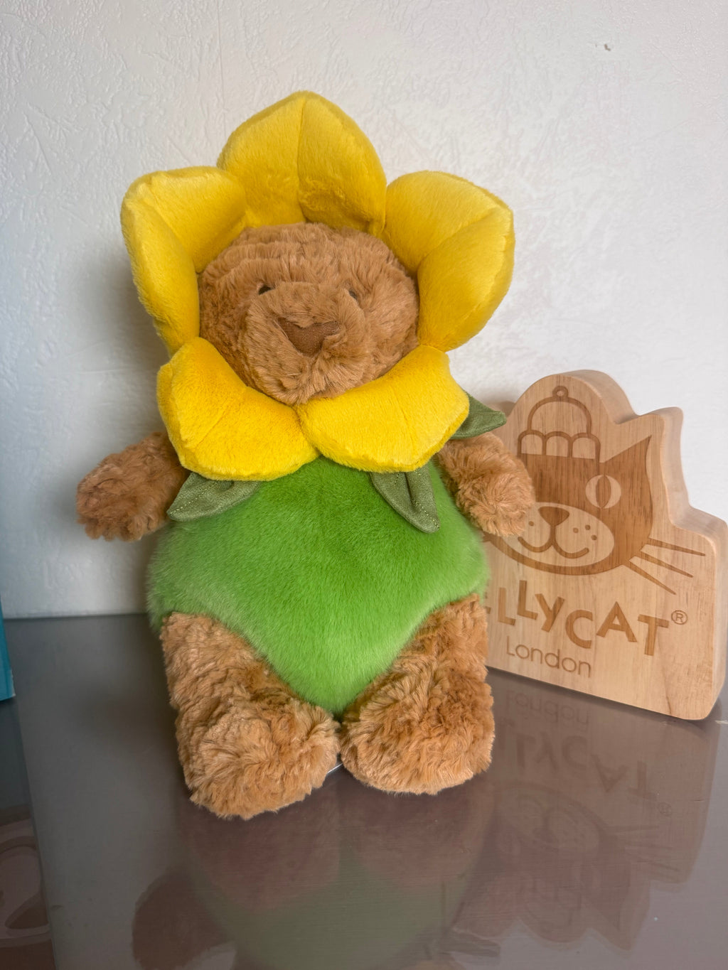 Jellycat Bartholomew Bear Daffodil Outfit