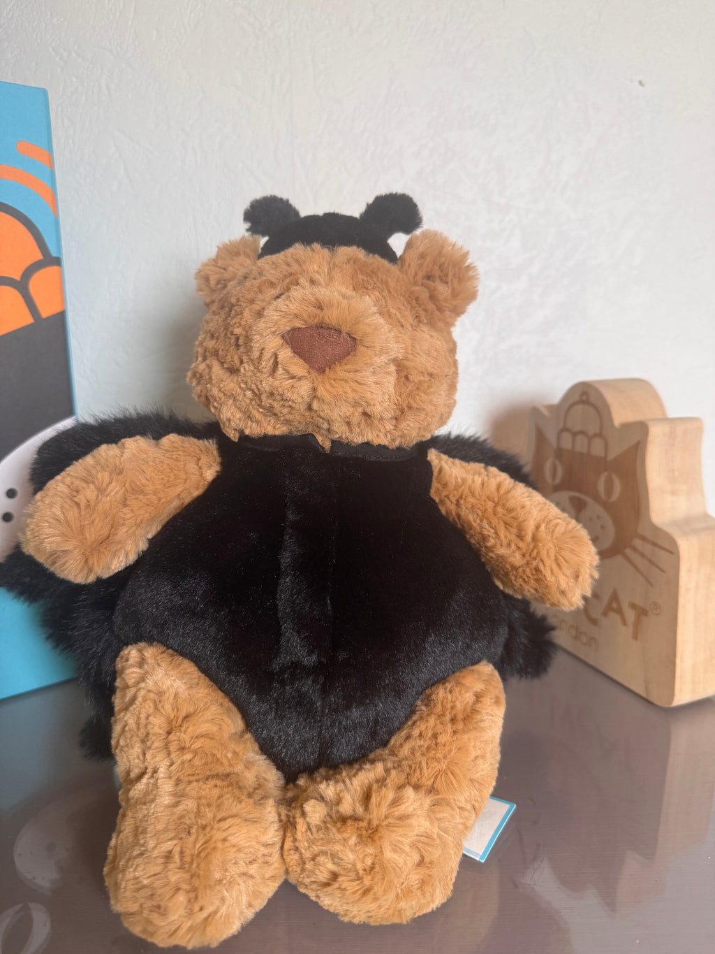 Jellycat Bartholomew Bear “Spider”