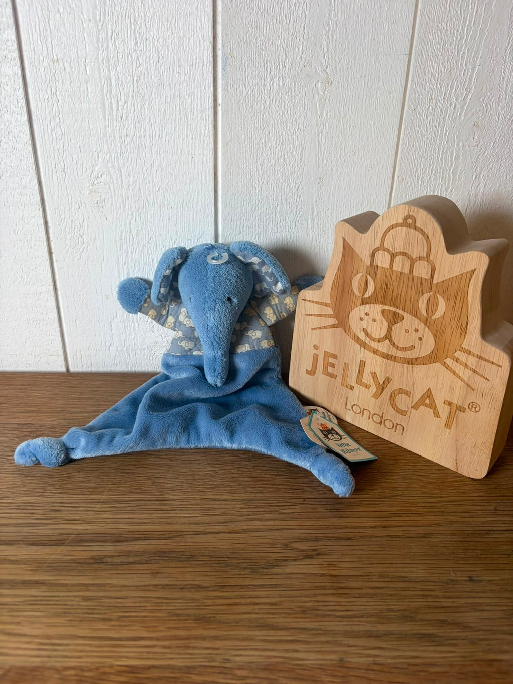 Jellycat Indigo Elly Blue Elephant Soother