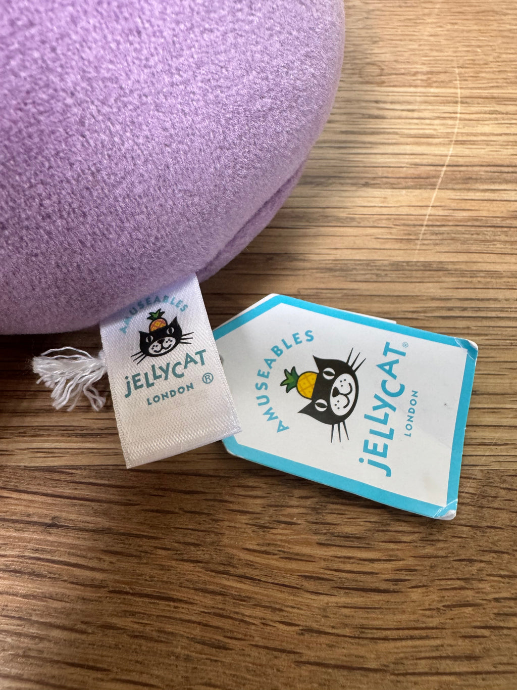 Jellycat Toastie Vivacious Aubergine