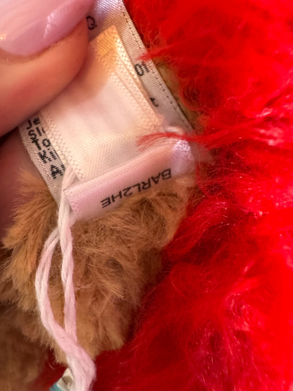 Jellycat Bartholomew Bear “Heartthrob”