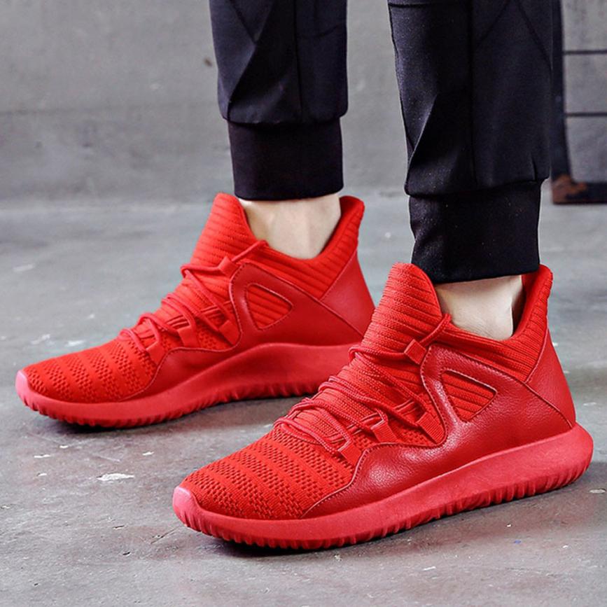 Breathable Men’s Running Shoes Athletic Sneakers for Outdoor Sports