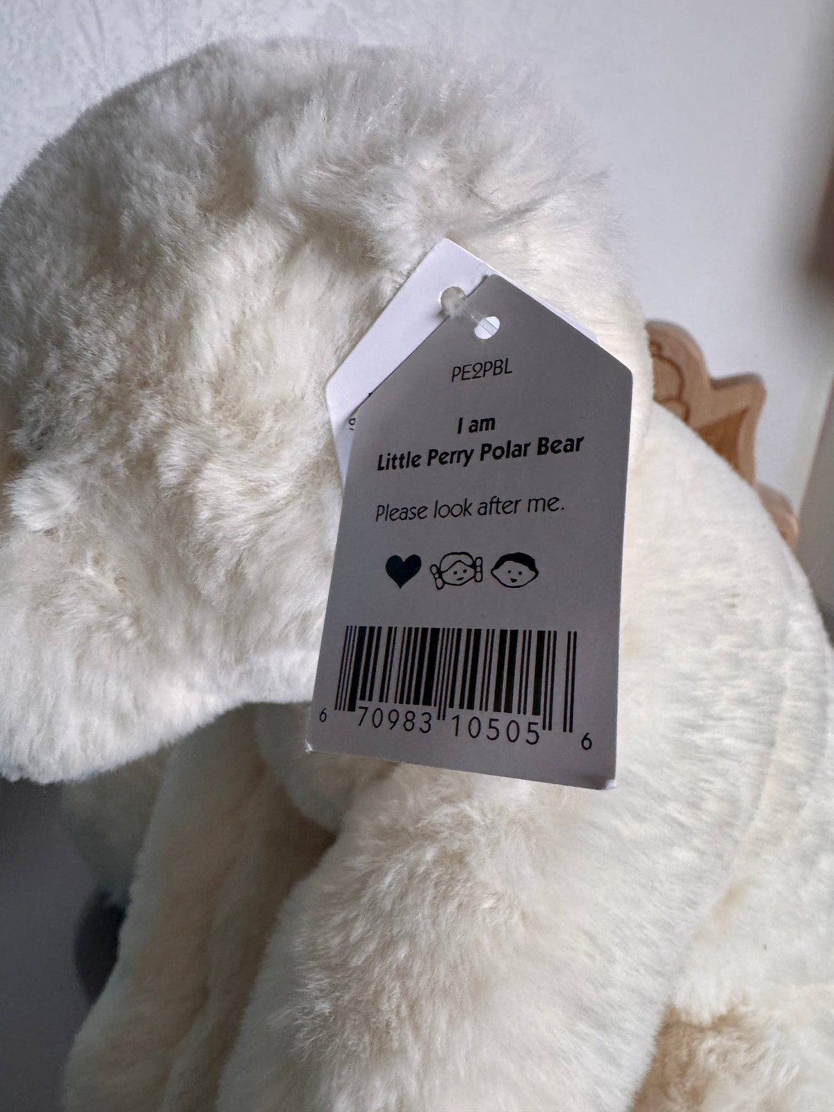 Jellycat Little Perry Polar Bear