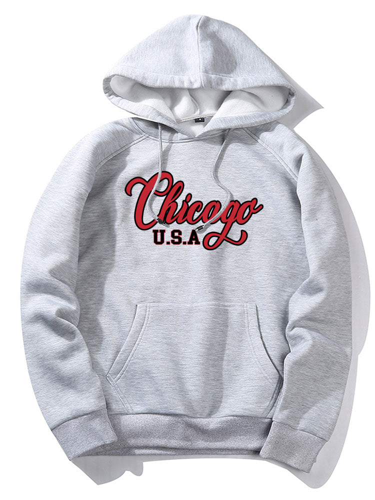 Chicago Print Hoodie