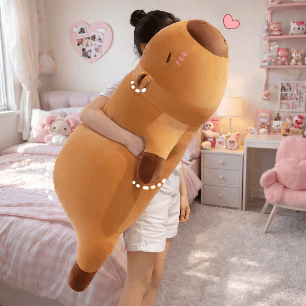 Long Chunky Capybara Plushie