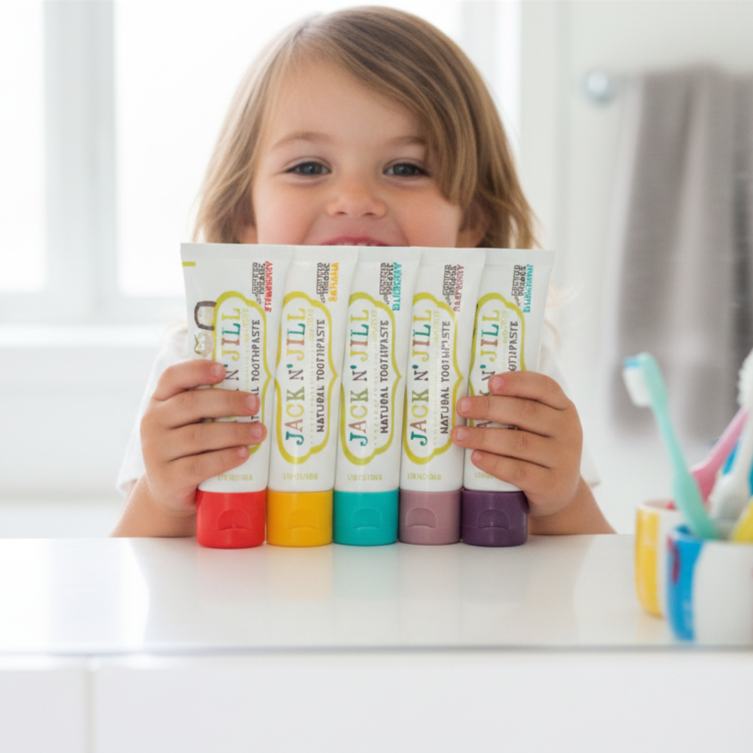 Jack N' Jill Natural Toothpaste Made In Australia