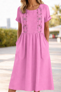 Trixie | Elegant Floral Summer Midi Dress