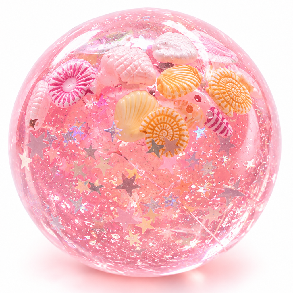 Coconut Oil Shell Squishy 2 Pack