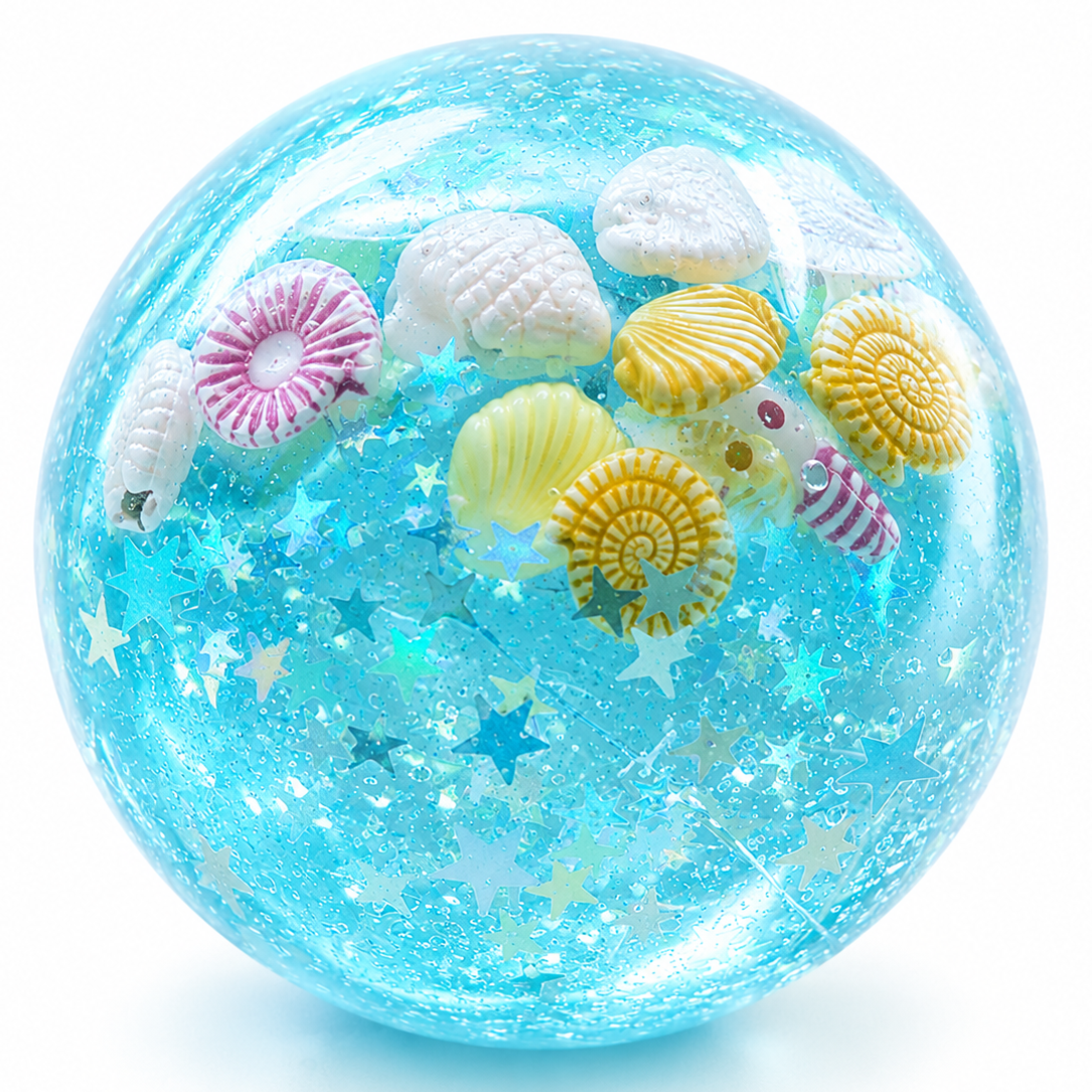 Coconut Oil Shell Squishy 2 Pack