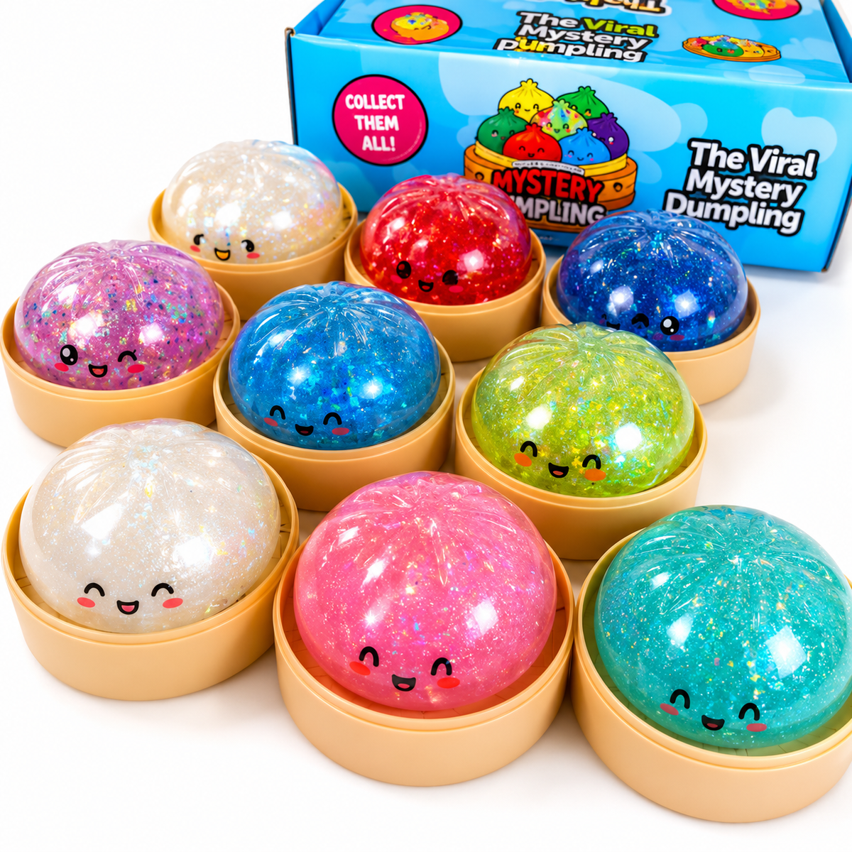 Mini Dumpling Squishy  – 5cm