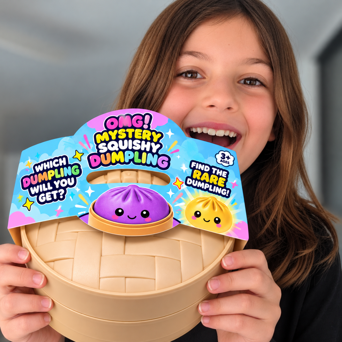 MEGA Mystery Viral Dumpling Squishy 15cm